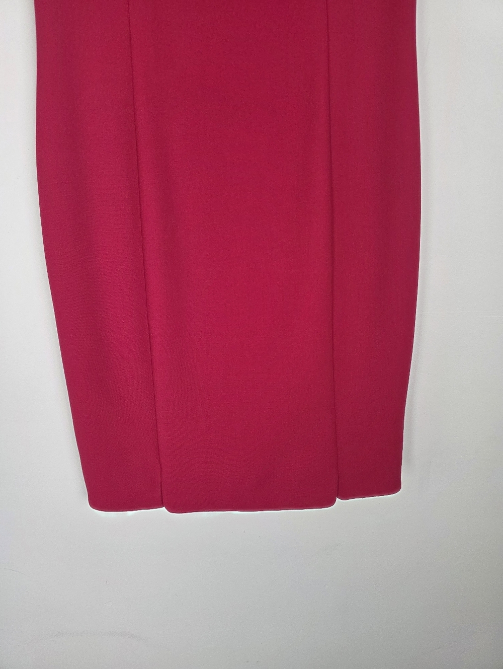 WHBM Dark Pink Sleeveless Stretch Career Church Dress Size 2 NWT - Picture 5 of 11